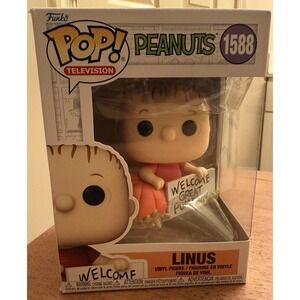 Funko Pop Its the Great Pumpkin Charlie Brown Linus 1588 Halloween Peanuts‎